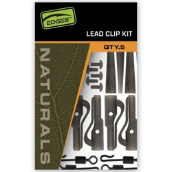 Fox Edges Naturals Lead Clip Kit